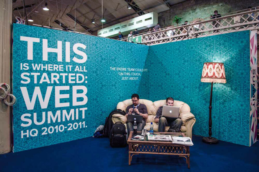 Conference Photographer at The Web Summit in The RDS in Dublin