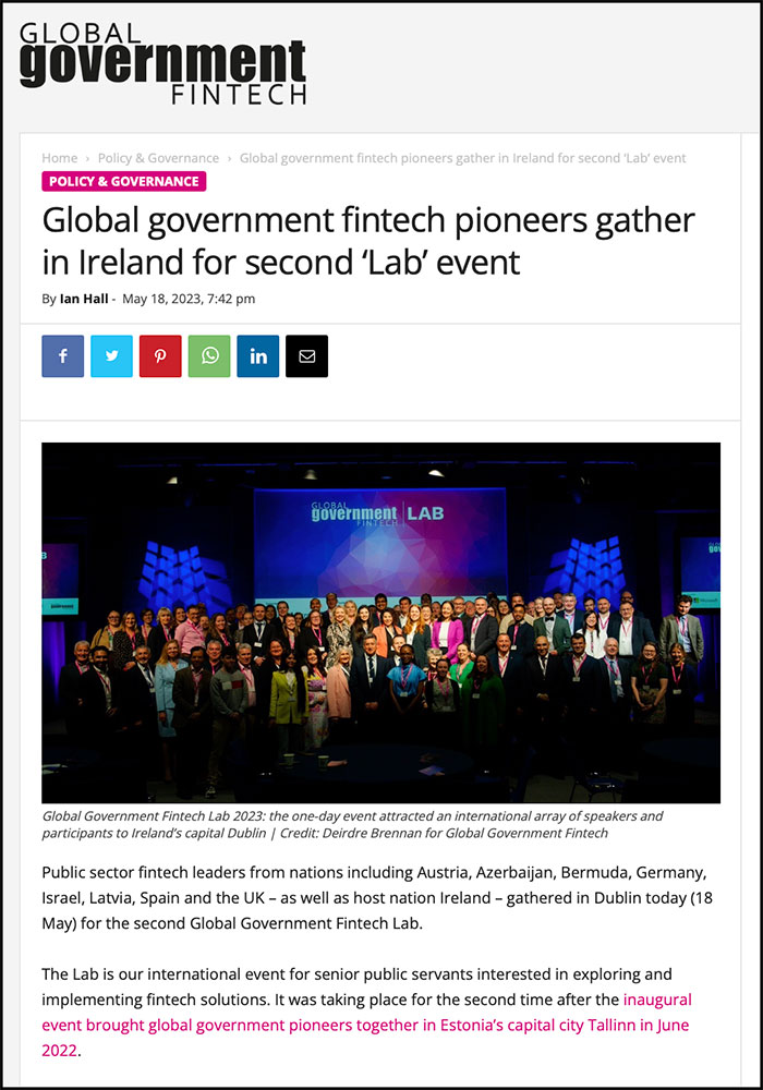 Global Government Fintech Lab 2023